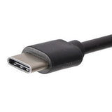 12W USB Charger 2.4A + USB Type-C Charging Cable (Black)