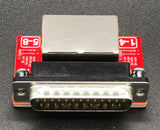 AES-72-2O Dual RJ45 to DB25 Adapter