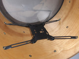 The Kelly SHU FLATZ™ shock-mount system for boundary microphones.