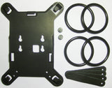The Kelly SHU FLATZ™ shock-mount system for boundary microphones.