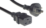 IEC C19 to 10A mains AUS plug